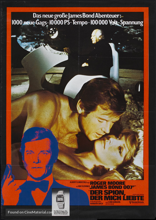 The Spy Who Loved Me - German Movie Poster