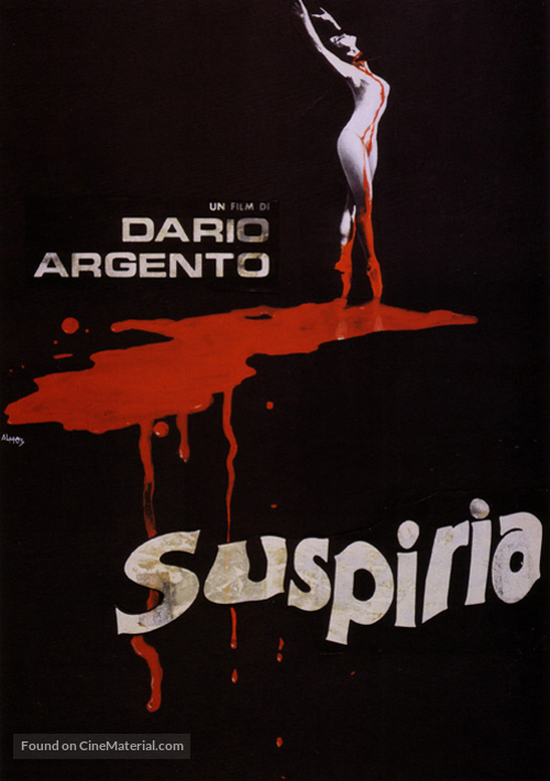Suspiria - Italian DVD movie cover