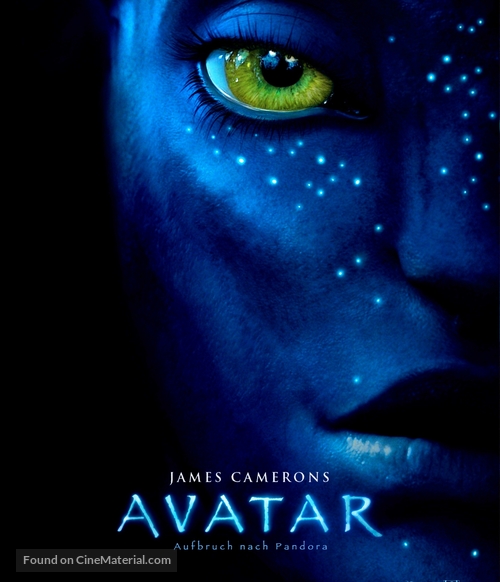 Avatar - German Blu-Ray movie cover