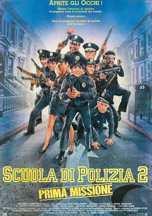 Police Academy 2: Their First Assignment - Italian Movie Poster