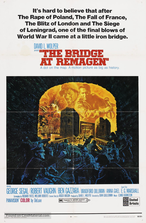 The Bridge at Remagen - Movie Poster