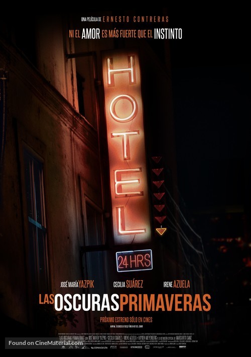 Las oscuras primaveras - Mexican Movie Poster