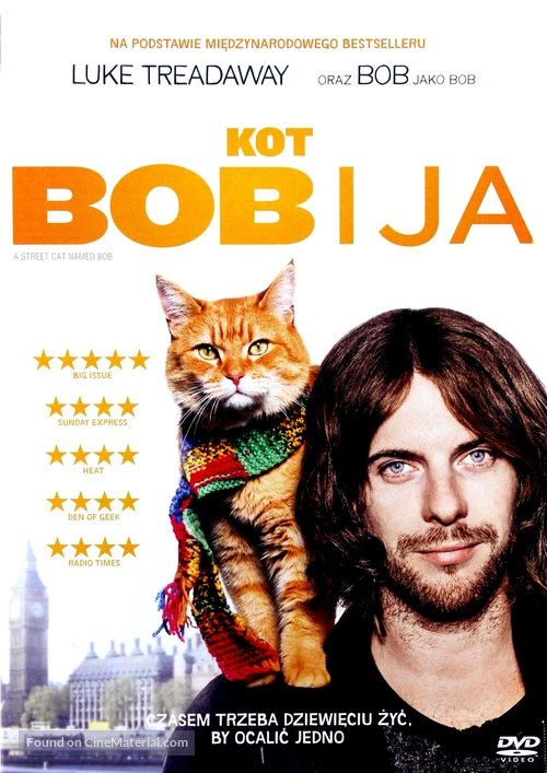 A Street Cat Named Bob - Polish Movie Cover