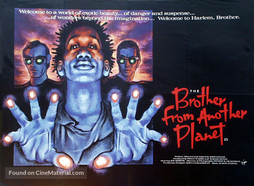 The Brother from Another Planet - British Movie Poster
