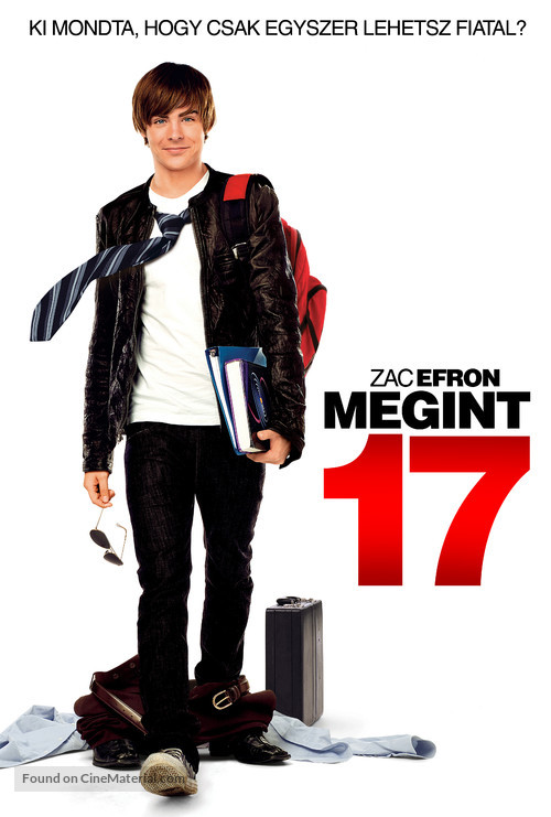 17 Again - Hungarian DVD movie cover