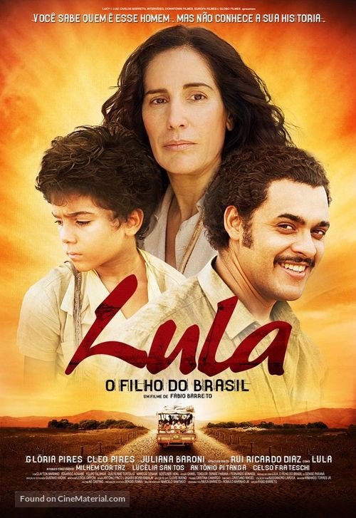 Lula, o Filho do Brasil - Brazilian Movie Poster