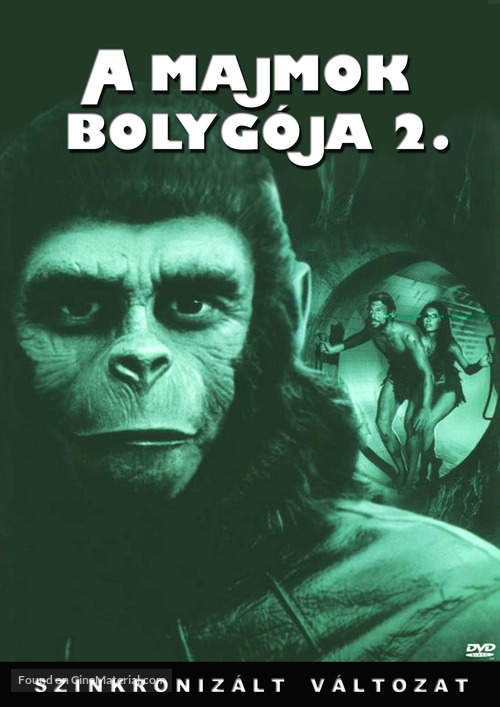 Beneath the Planet of the Apes - Hungarian DVD movie cover