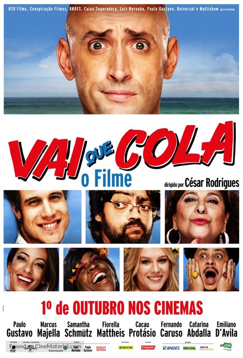 Vai que Cola: O Filme - Brazilian Movie Poster