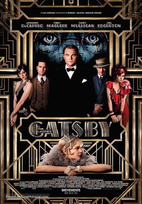 The Great Gatsby - Portuguese Movie Poster