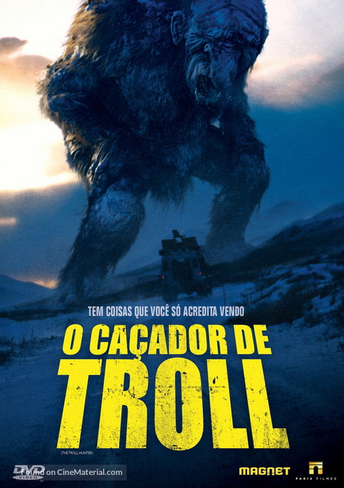 Trolljegeren - Brazilian DVD movie cover