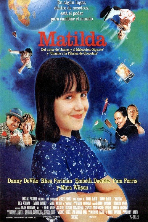 Matilda - Spanish Movie Poster