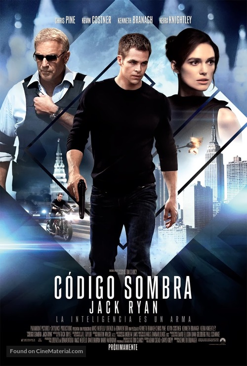 Jack Ryan: Shadow Recruit - Mexican Movie Poster