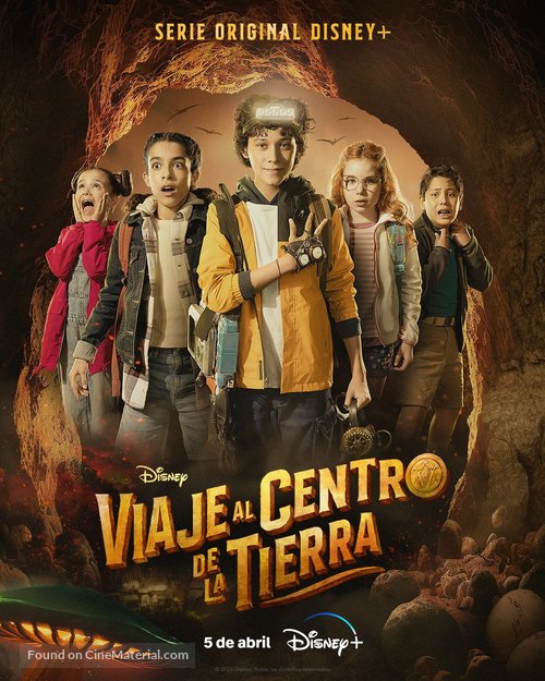 &quot;Viaje al centro de la tierra&quot; - Argentinian Movie Poster