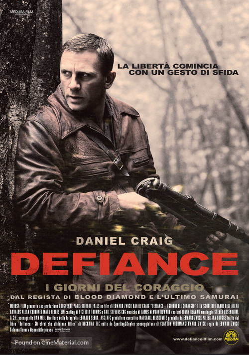 Defiance - Italian Movie Poster