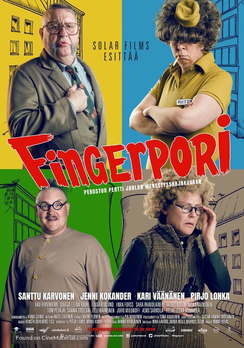 Fingerpori - Finnish Movie Poster