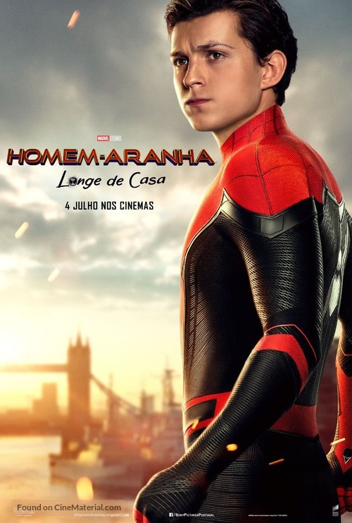 Spider-Man: Far From Home - Portuguese Movie Poster