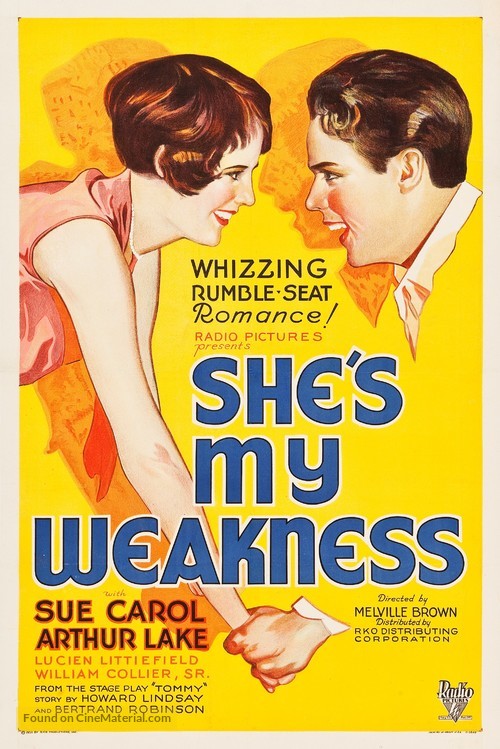 She&#039;s My Weakness - Movie Poster