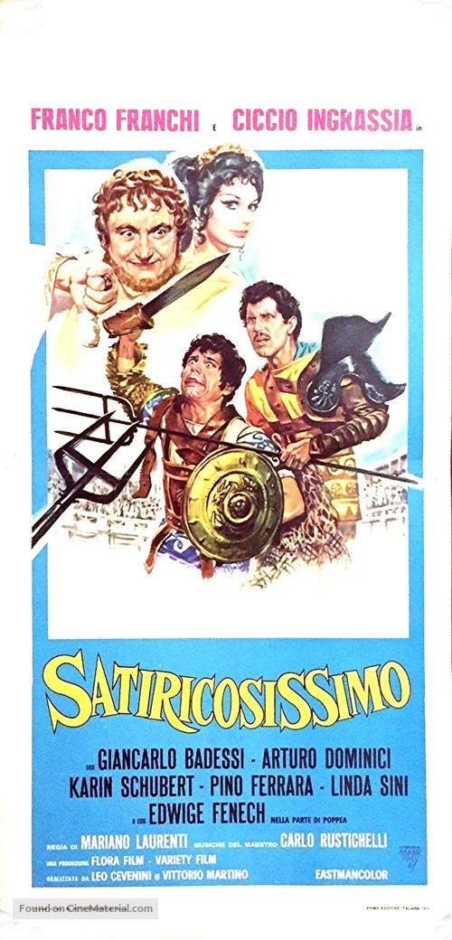 Satiricosissimo - Italian Movie Poster