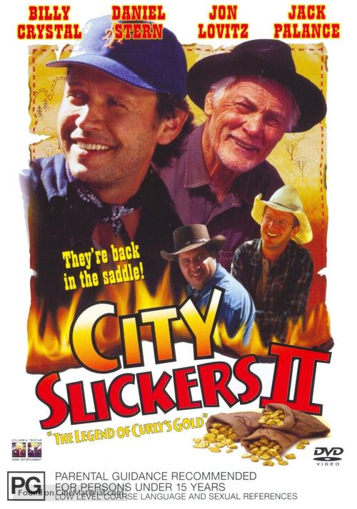 City Slickers II: The Legend of Curly&#039;s Gold - Australian Movie Cover