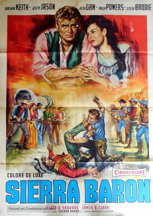 Sierra Baron - Italian Movie Poster