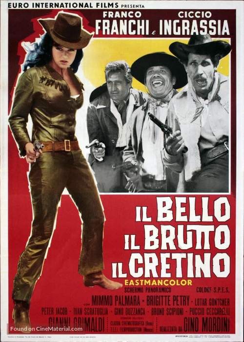Il bello, il brutto, il cretino - Italian Movie Poster