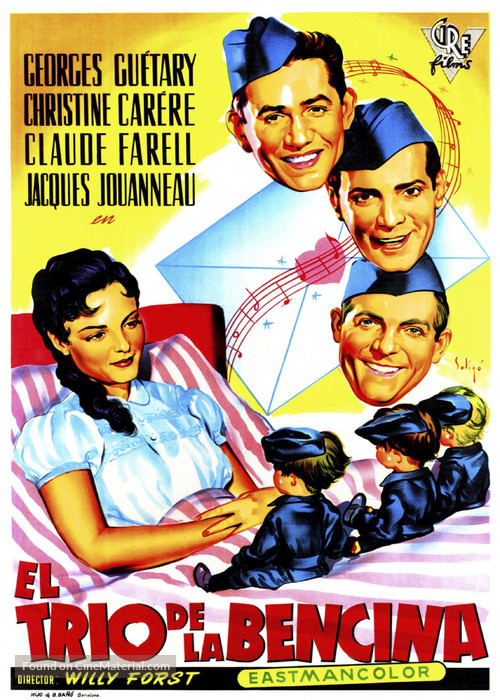 Le chemin du paradis - Spanish Movie Poster