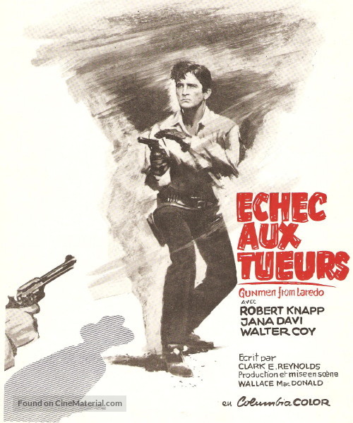 Gunmen from Laredo - French Movie Poster