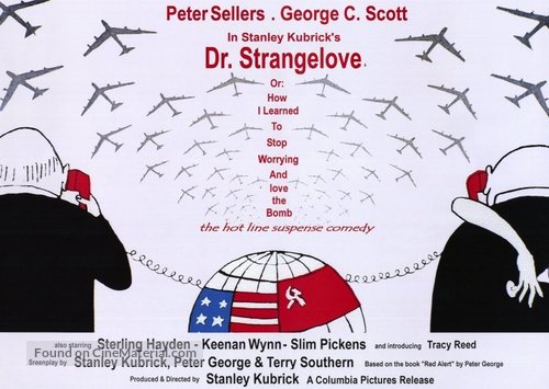 Dr. Strangelove - British Movie Poster