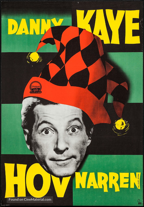 The Court Jester - Swedish Movie Poster