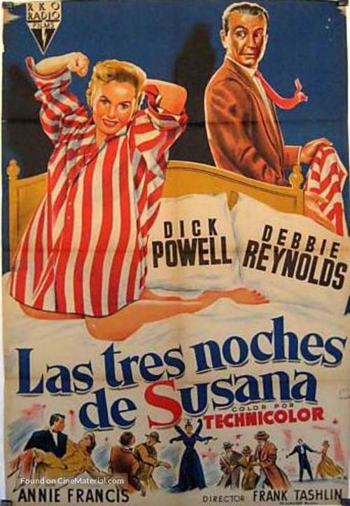 Susan Slept Here - Argentinian Movie Poster