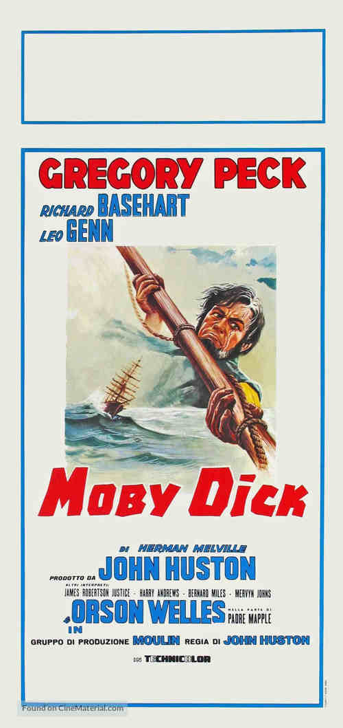 Moby Dick - Italian Movie Poster