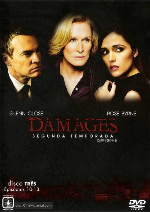 &quot;Damages&quot; - Brazilian Movie Cover