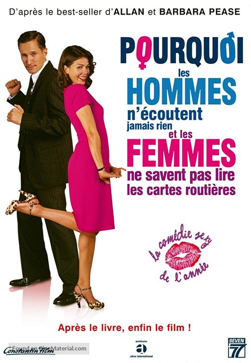 Warum M&auml;nner nicht zuh&ouml;ren und Frauen schlecht einparken k&ouml;nnen - French DVD movie cover