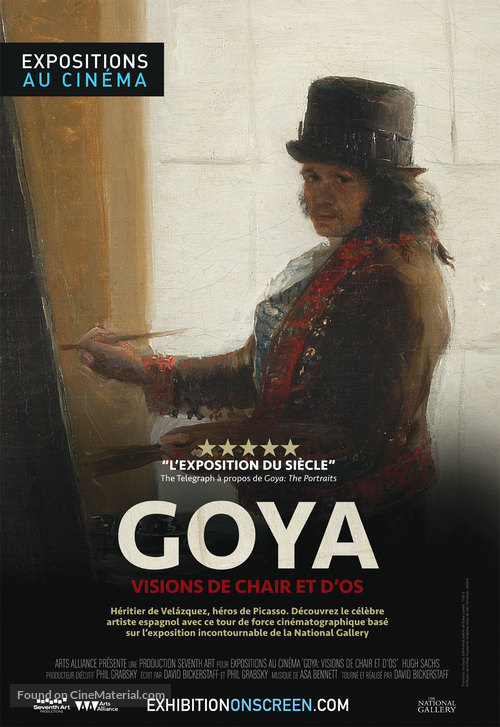 Goya: Visions of Flesh and Blood - French Movie Poster