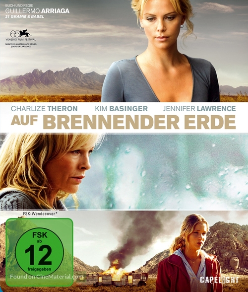The Burning Plain - German Blu-Ray movie cover