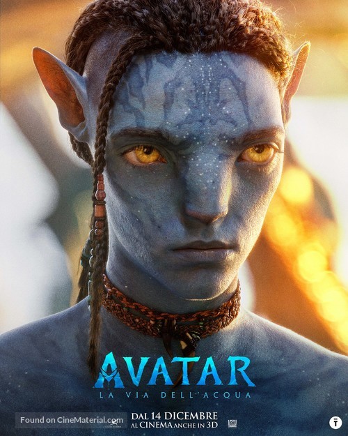 Avatar: The Way of Water - Italian Movie Poster