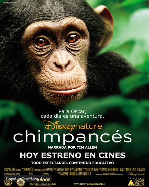 Chimpanzee - Chilean Movie Poster