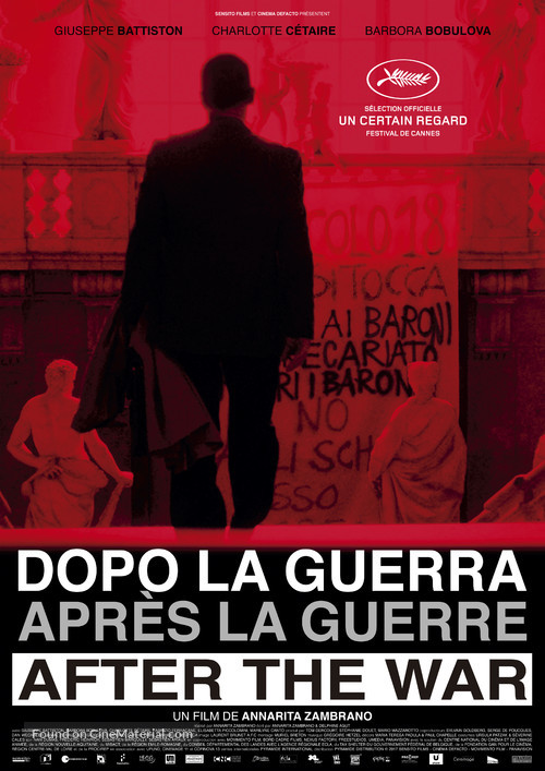 Dopo la guerra - French Movie Poster