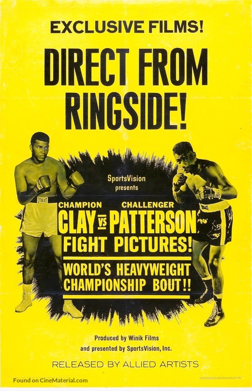 Heavyweight Championship of the World: Muhammad Ali vs. Floyd Patterson - Movie Poster