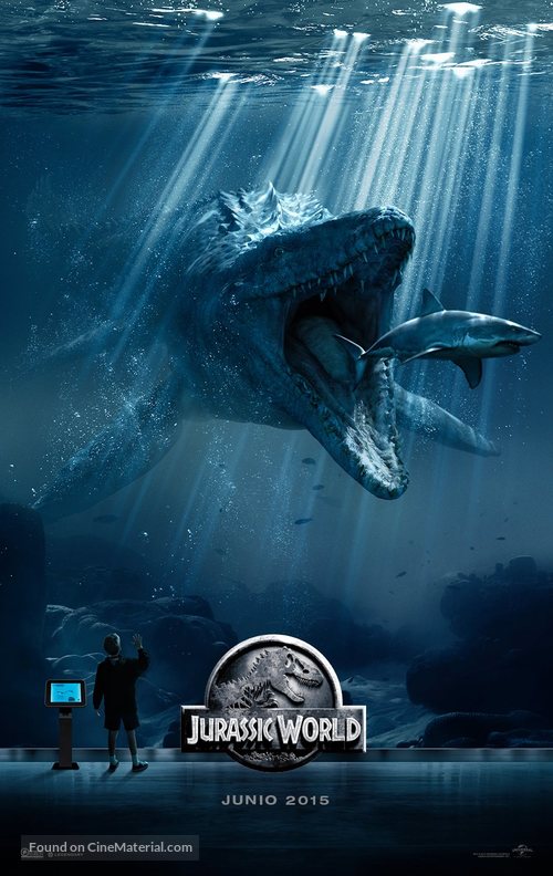 Jurassic World - Spanish Movie Poster