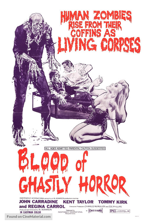 Blood of Ghastly Horror - Movie Poster