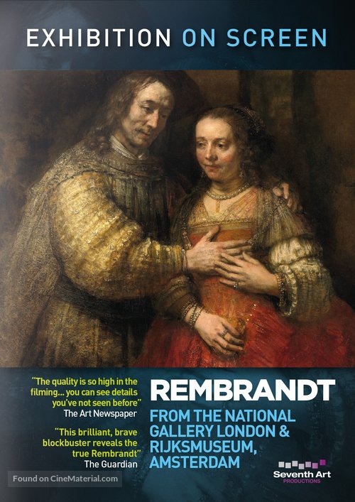 Exhibition on Screen: Rembrandt - British DVD movie cover