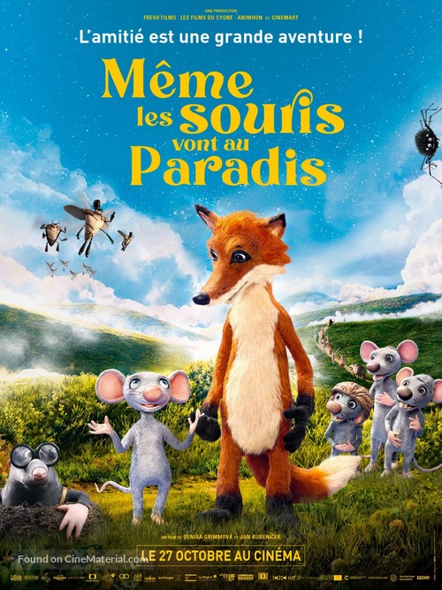 I mysi patr&iacute; do nebe - French Movie Poster