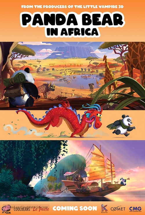 Panda Bear in Africa - International Movie Poster