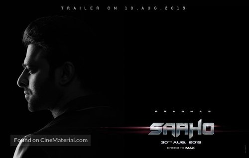 Saaho - Indian Movie Poster