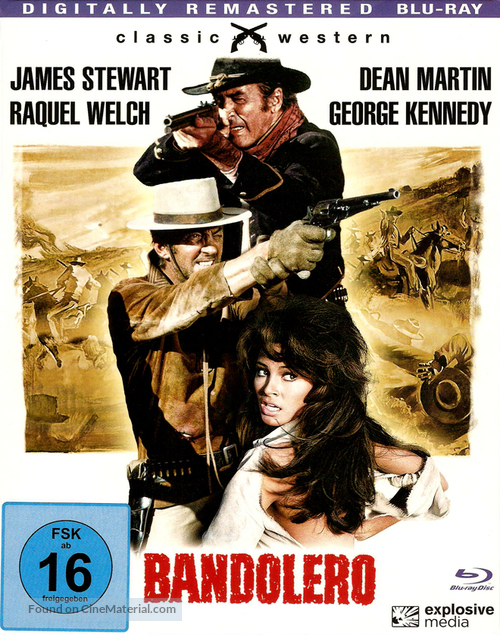 Bandolero! - German Blu-Ray movie cover