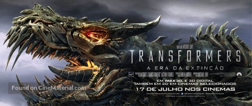 Transformers: Age of Extinction - Brazilian Movie Poster