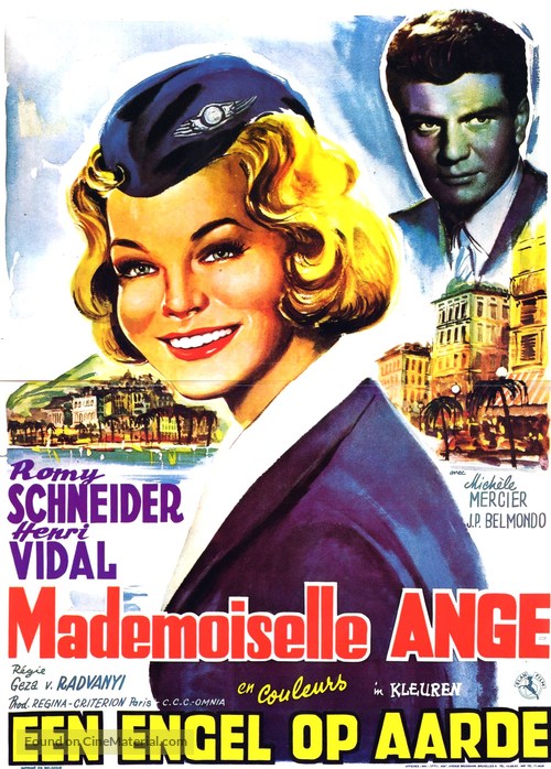 Ein Engel auf Erden - Belgian Movie Poster