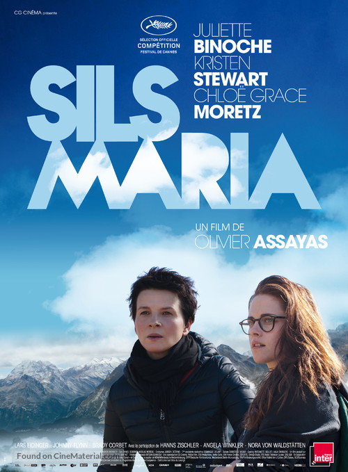 Clouds of Sils Maria - French Movie Poster