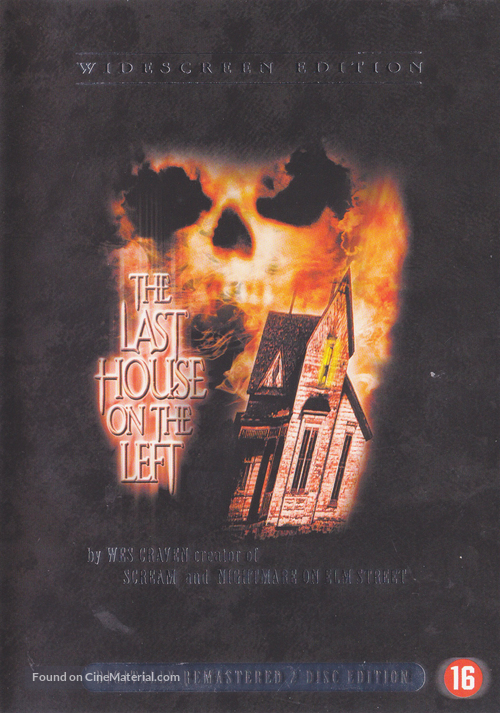 The Last House on the Left - Dutch DVD movie cover